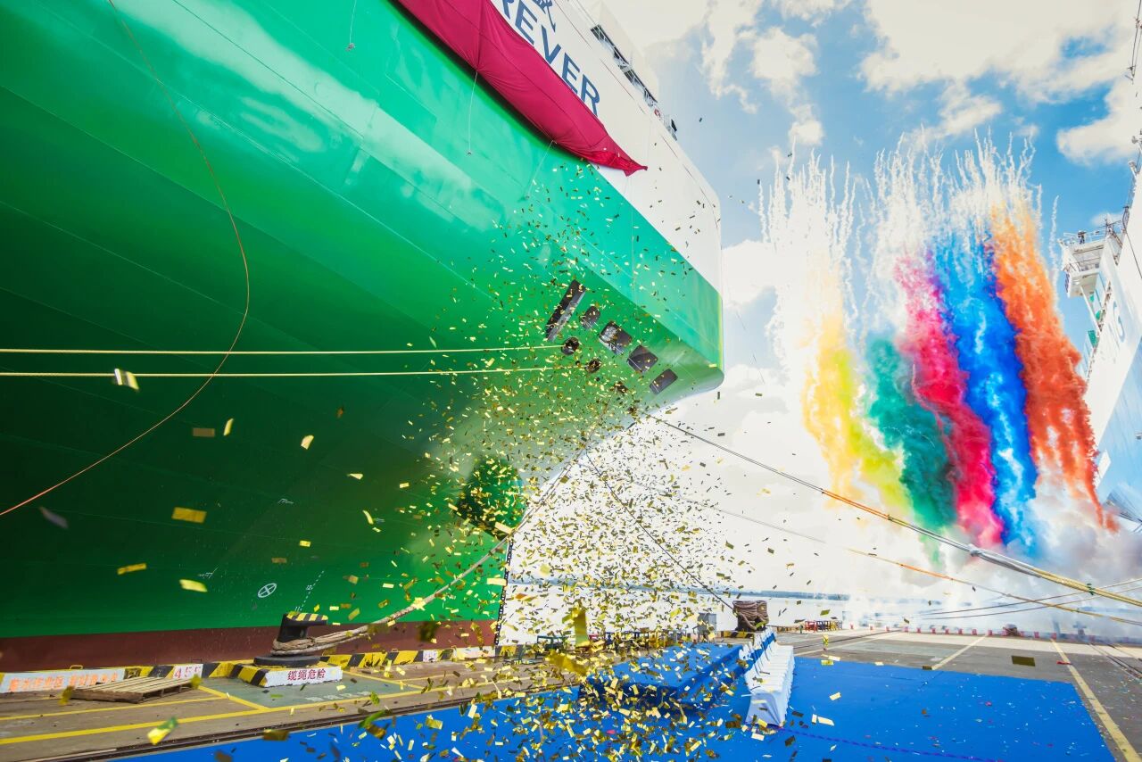 第40艘自营滚装船“欧宝OB常盛”轮交付！！！欧宝OB物流远洋船队再扩编，，，助力“中国智造”走向天下